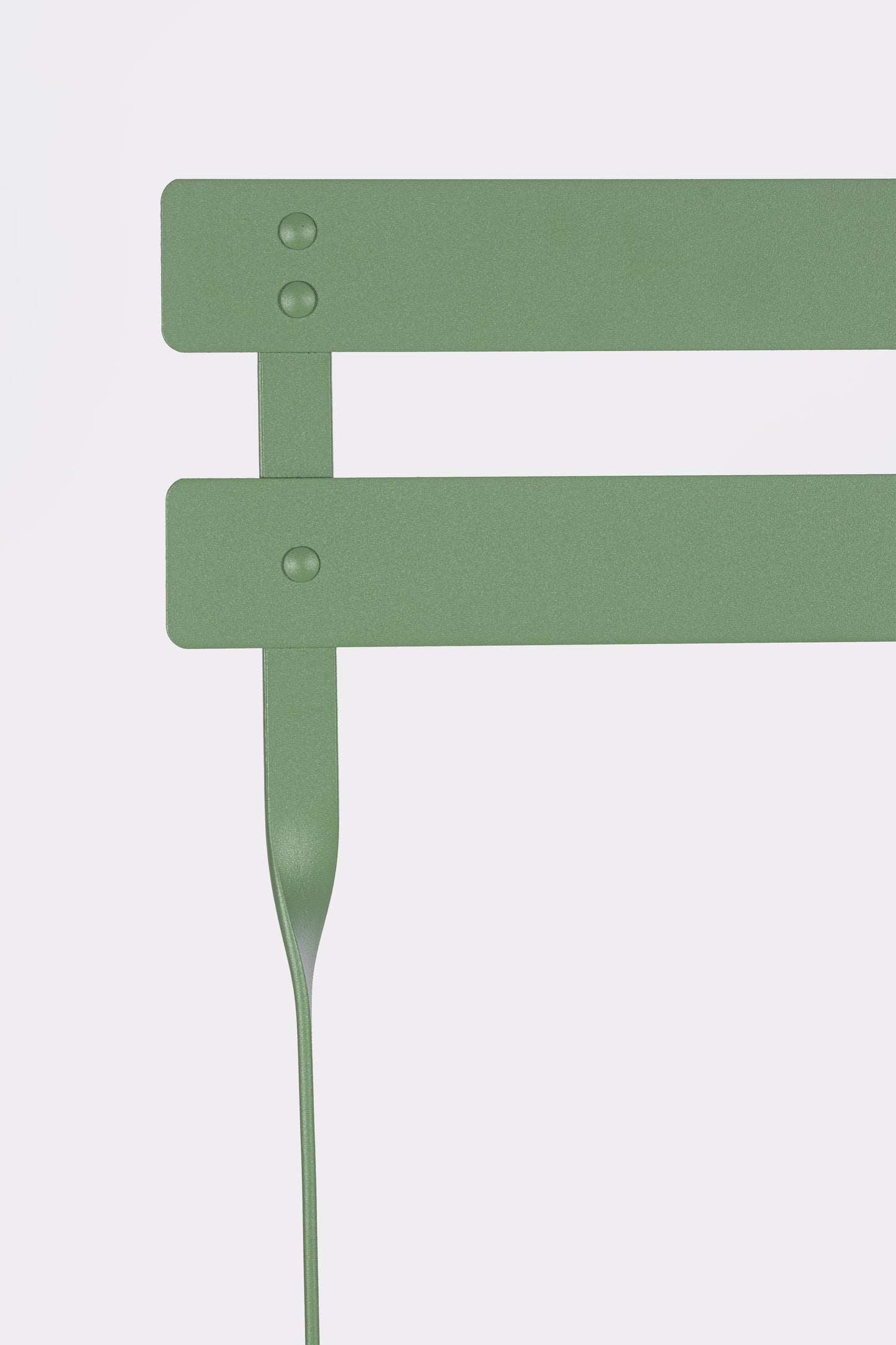 Set tavolino e 2 sedie pieghevoli da esterno in acciaio verniciato 4 colori