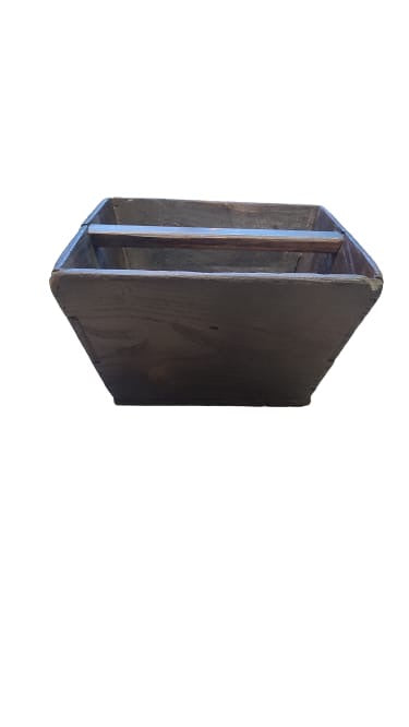 Antico misura riso cinese in legno