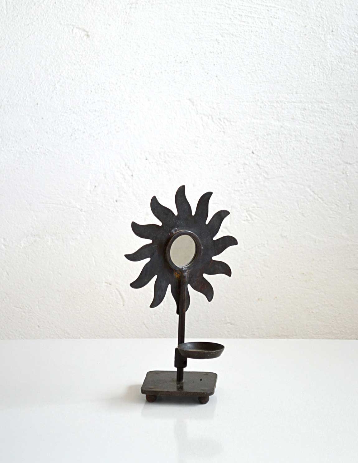 candelabro in ferro battuto