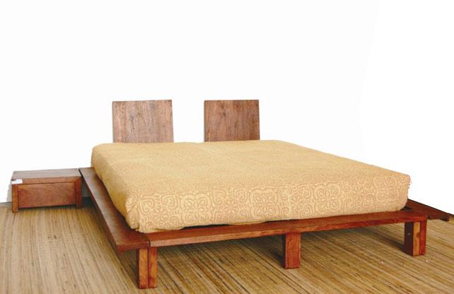 Letto etnico matrimoniale in legno massello modello EASY BH.A.7.1 SUPER OFFERTA - lapagoda.net