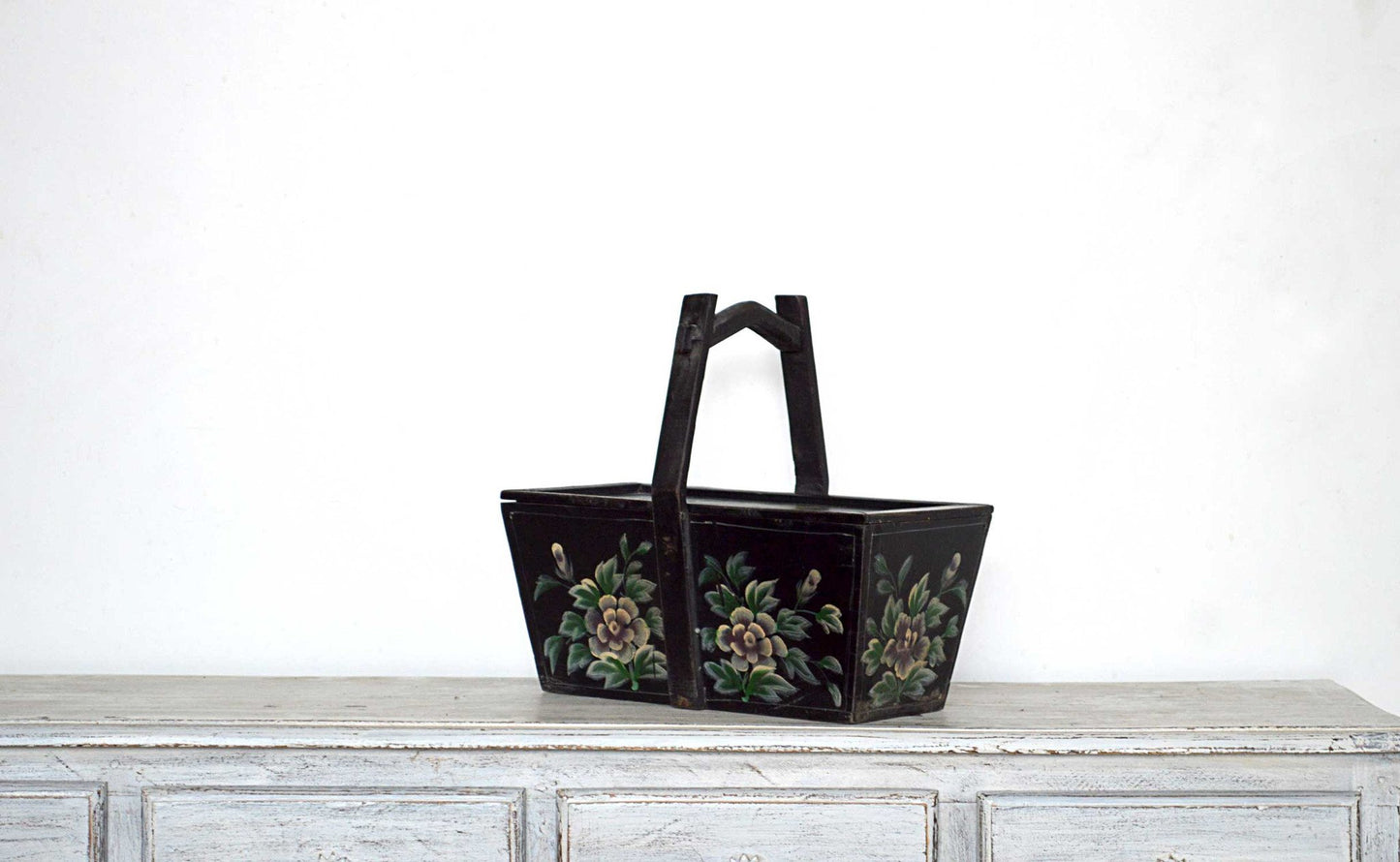 Cina Scatola Legno Dipinta - LP23.196 - lapagoda.net