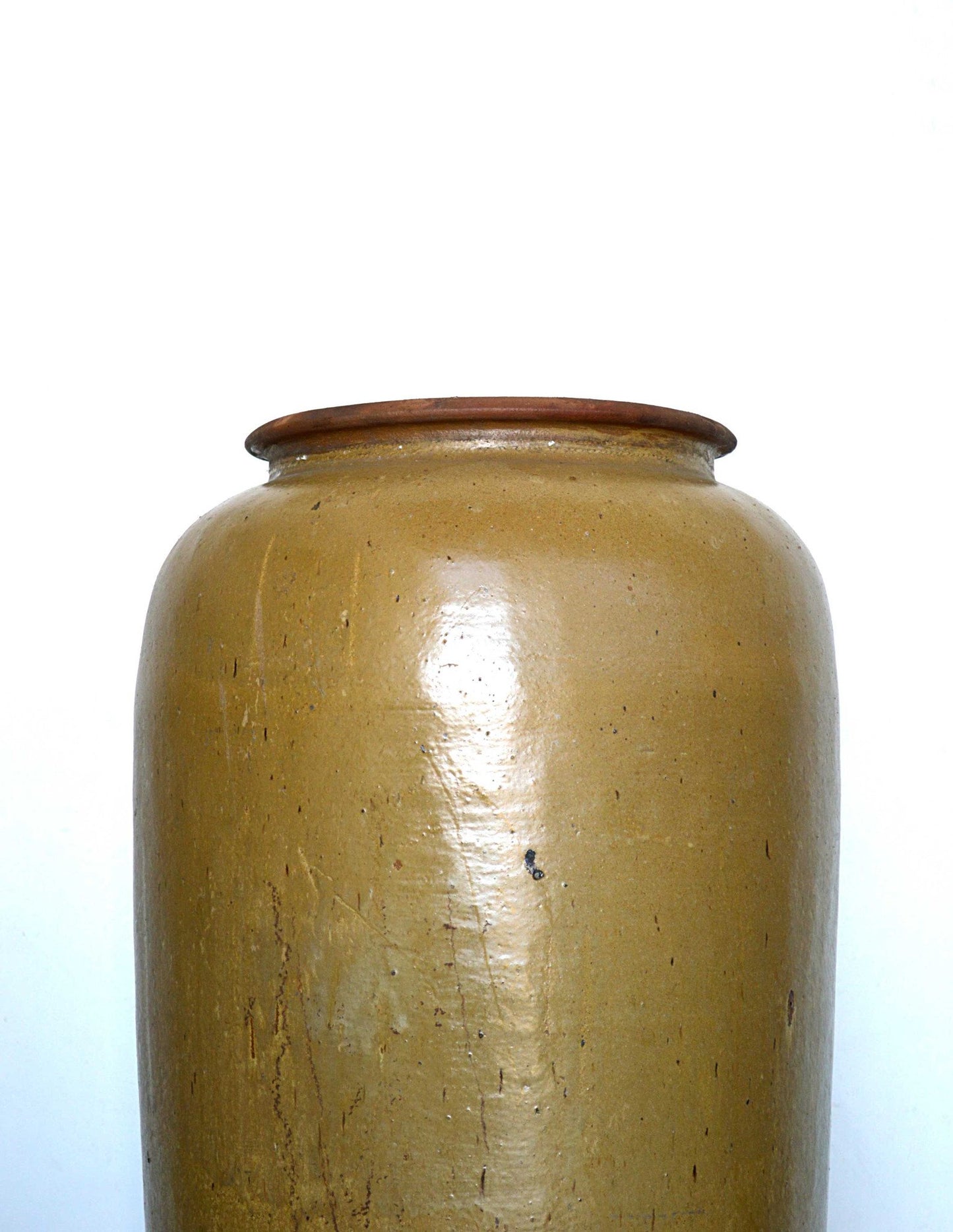 Vaso Terra Cotta Decorata Cina -EA.LD055- - lapagoda.net