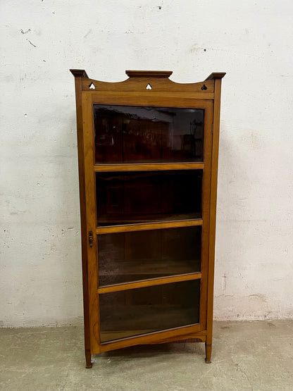 Vetrinetta coloniale in teak