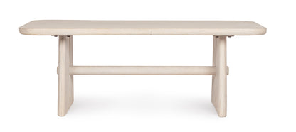 Tavolino design contemporaneo in legno massiccio