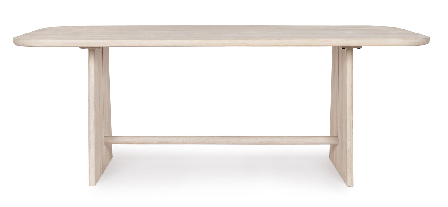 Tavolo design contemporaneo in legno massiccio