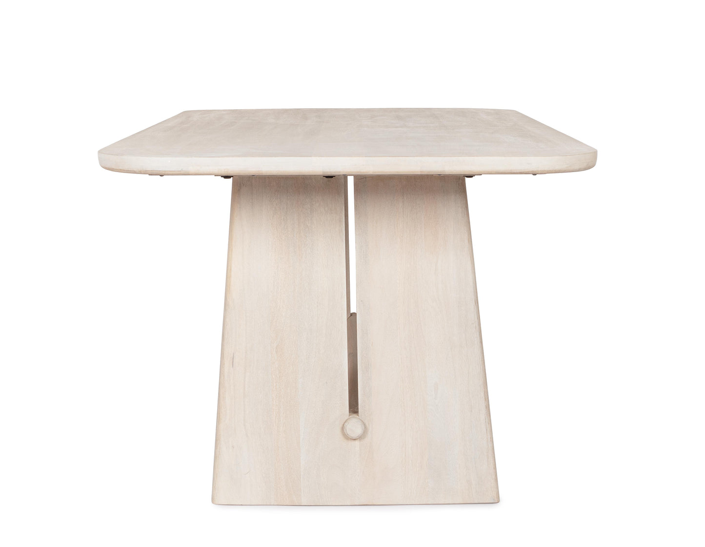 Tavolo design contemporaneo in legno massiccio