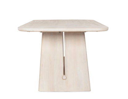 Tavolo design contemporaneo in legno massiccio