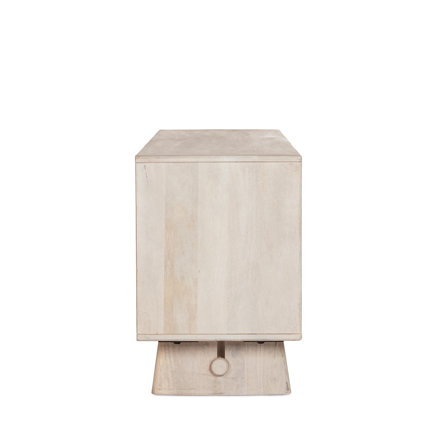 Credenza porta tv 2 ante 1 cassetto design contemporaneo in legno massiccio