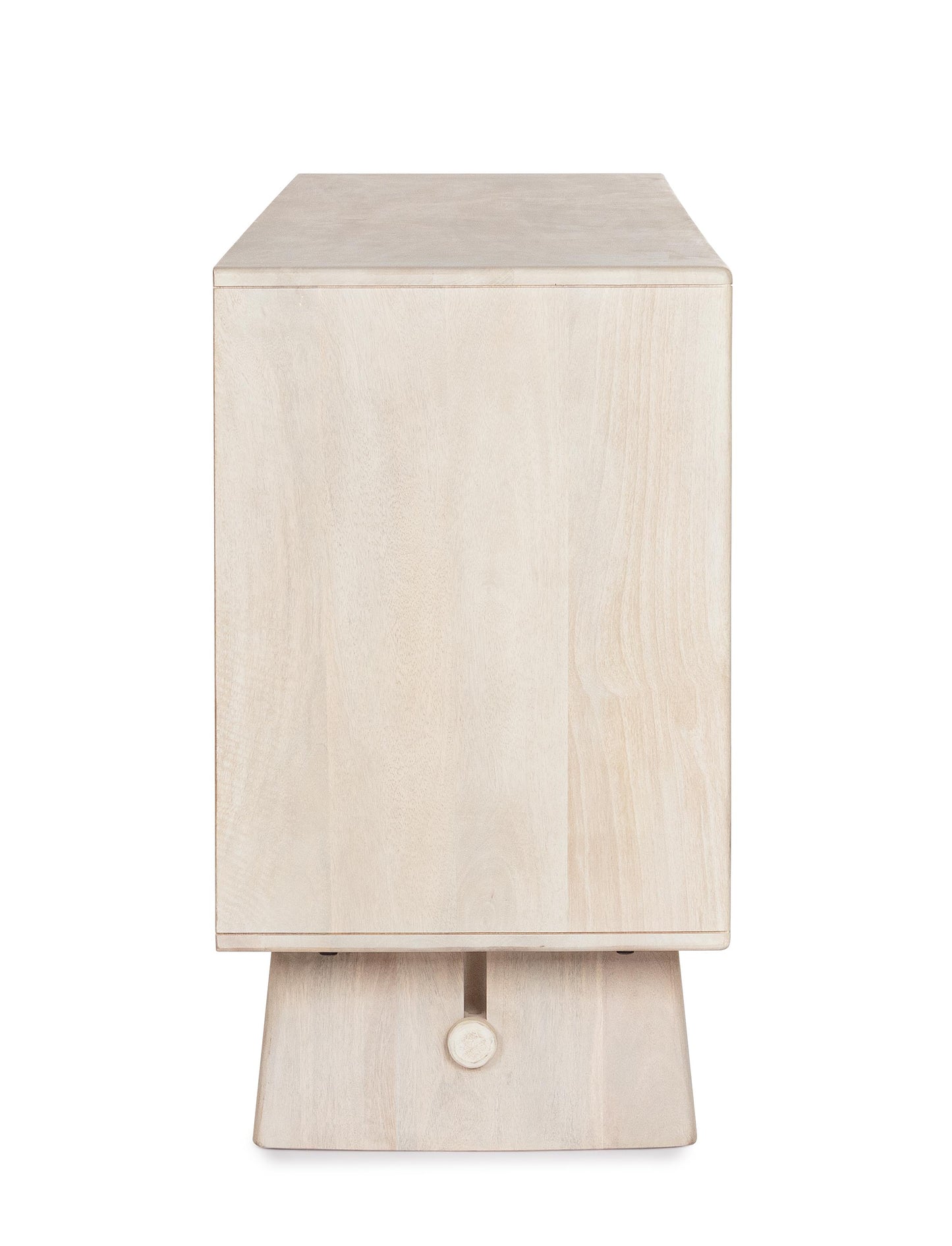 Credenza 4 ante design contemporaneo in legno massiccio