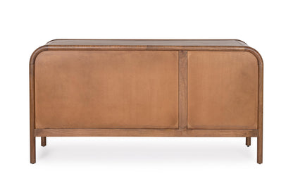 Credenza 3 ante in legno massiccio dark design vintage