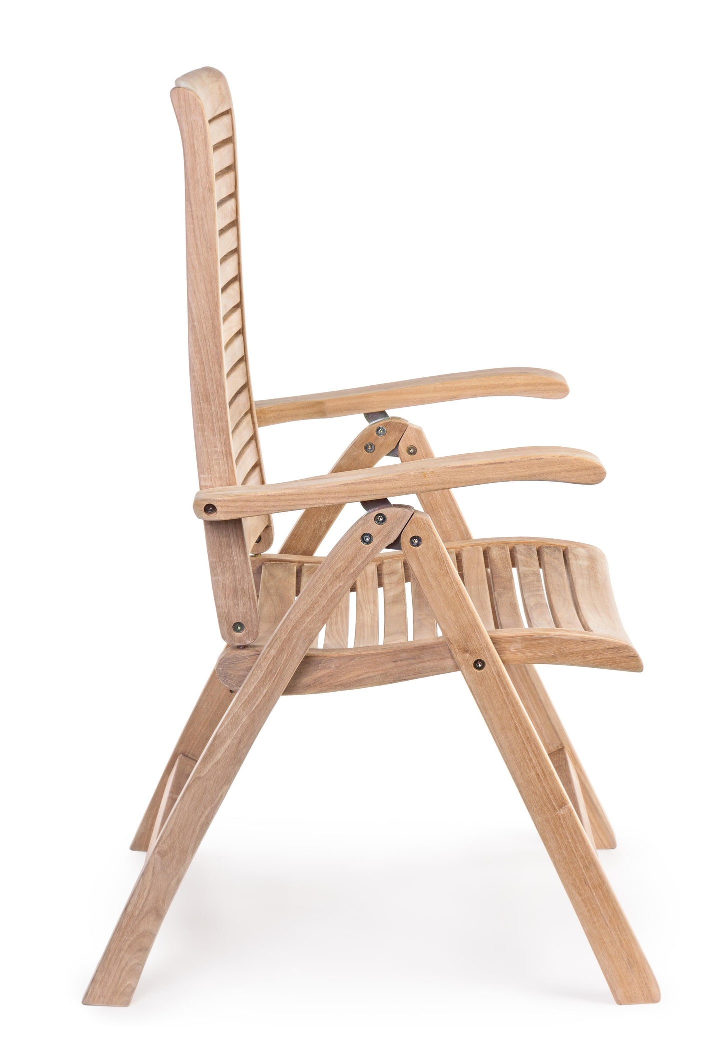 Poltrona reclinabile in Teak da esterno