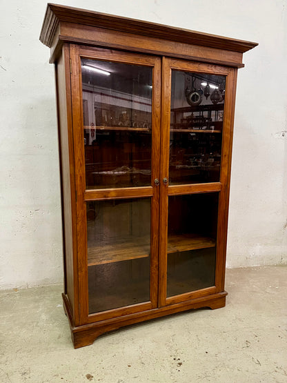 Vetrina coloniale in legno massiccio di teak