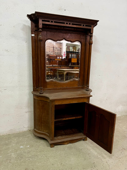 Mobile Specchiera coloniale liberty legno di teak