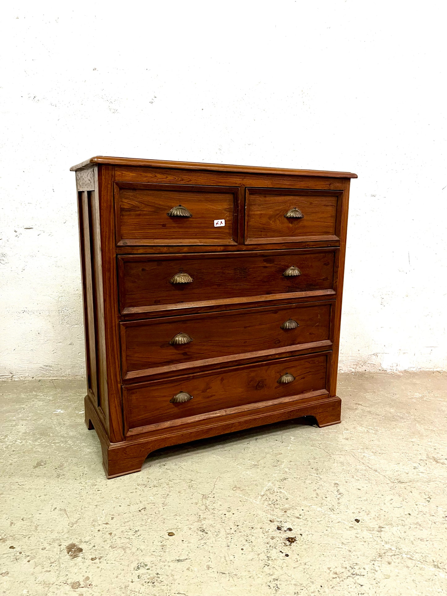 Cassettone coloniale teak