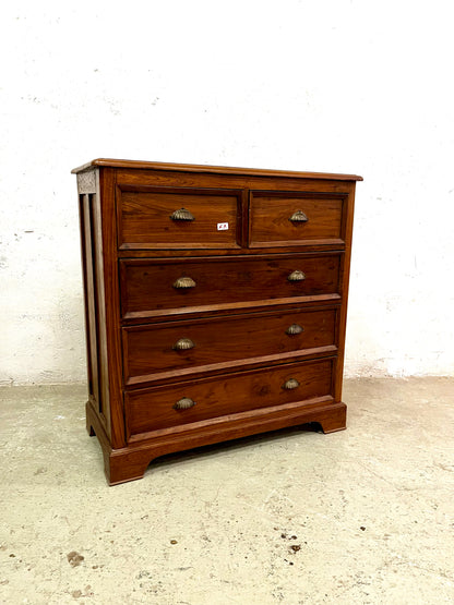 Cassettone coloniale teak