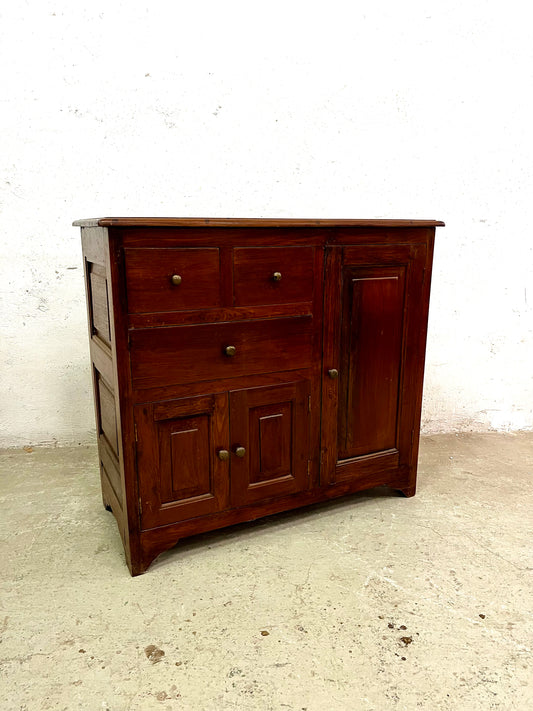 Mobile cassettiera coloniale in Teak