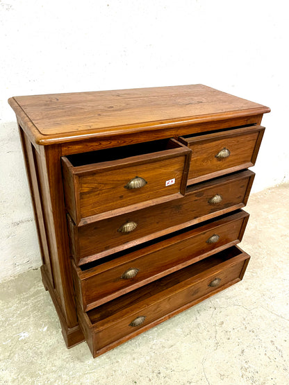 Cassettone coloniale teak