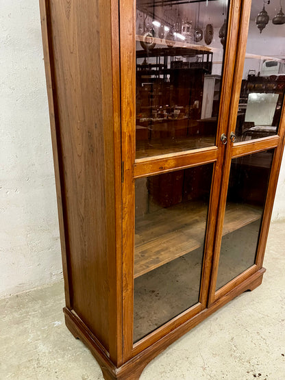 Vetrina coloniale in legno massiccio di teak