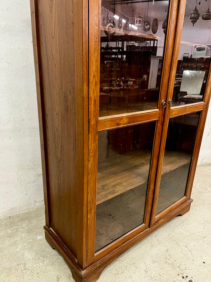 Vetrina coloniale in legno massiccio di teak