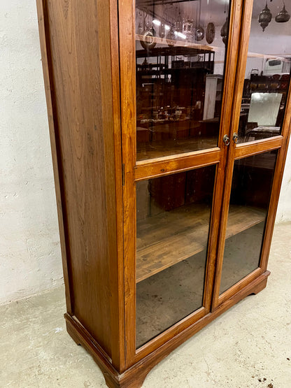 Vetrina coloniale in legno massiccio di teak