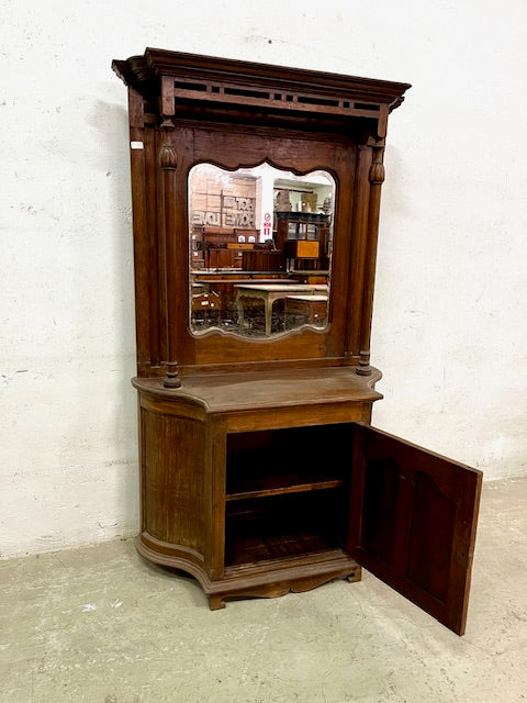 Mobile Specchiera coloniale liberty legno di teak