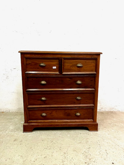 Cassettone coloniale teak