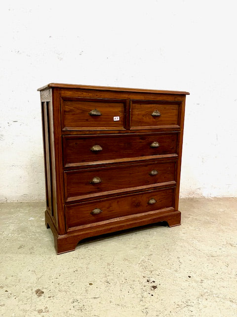Cassettone coloniale teak