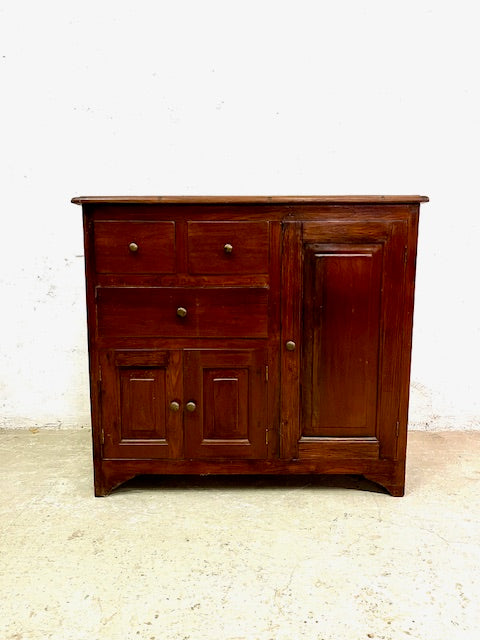 Mobile cassettiera coloniale in Teak