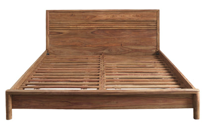 Letto Matrimoniale Etnico in Legno Massiccio Sheesham