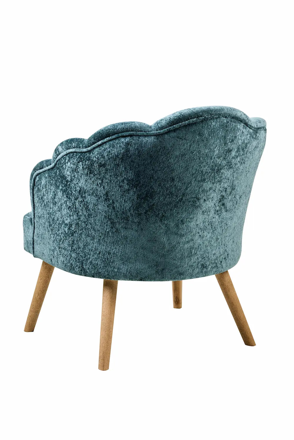 Poltrona velluto stile vintage