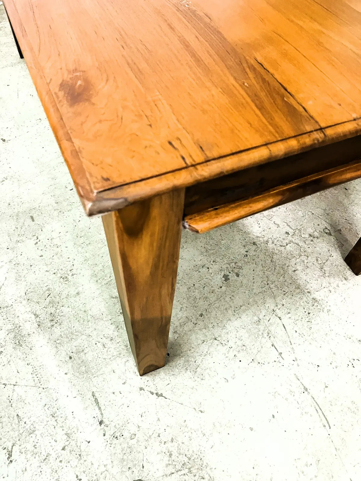 Tavolo pranzo in legno massiccio di teak Burma 180