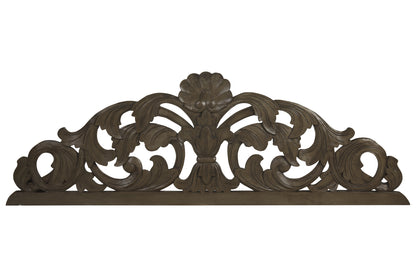 Testata letto in legno massiccio dark Bali