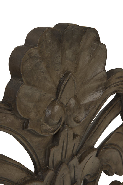 Testata letto in legno massiccio dark Bali