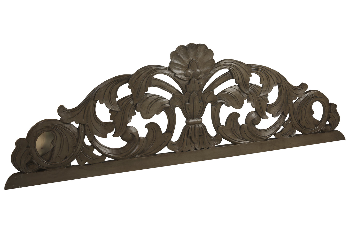 Testata letto in legno massiccio dark Bali