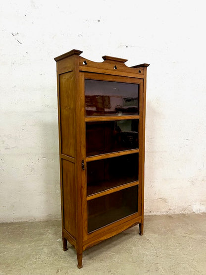 vetrinetta-coloniale-teak-laterale fianco 