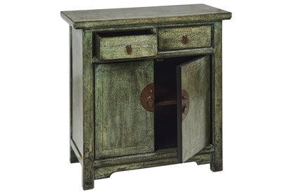 Mobile credenza stile cinese in legno massiccio 2 ante 2 cassetti