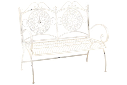 Completo da giardino in ferro battuto verde rame set 4 pezzi