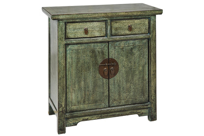 Mobile credenza stile cinese in legno massiccio 2 ante 2 cassetti