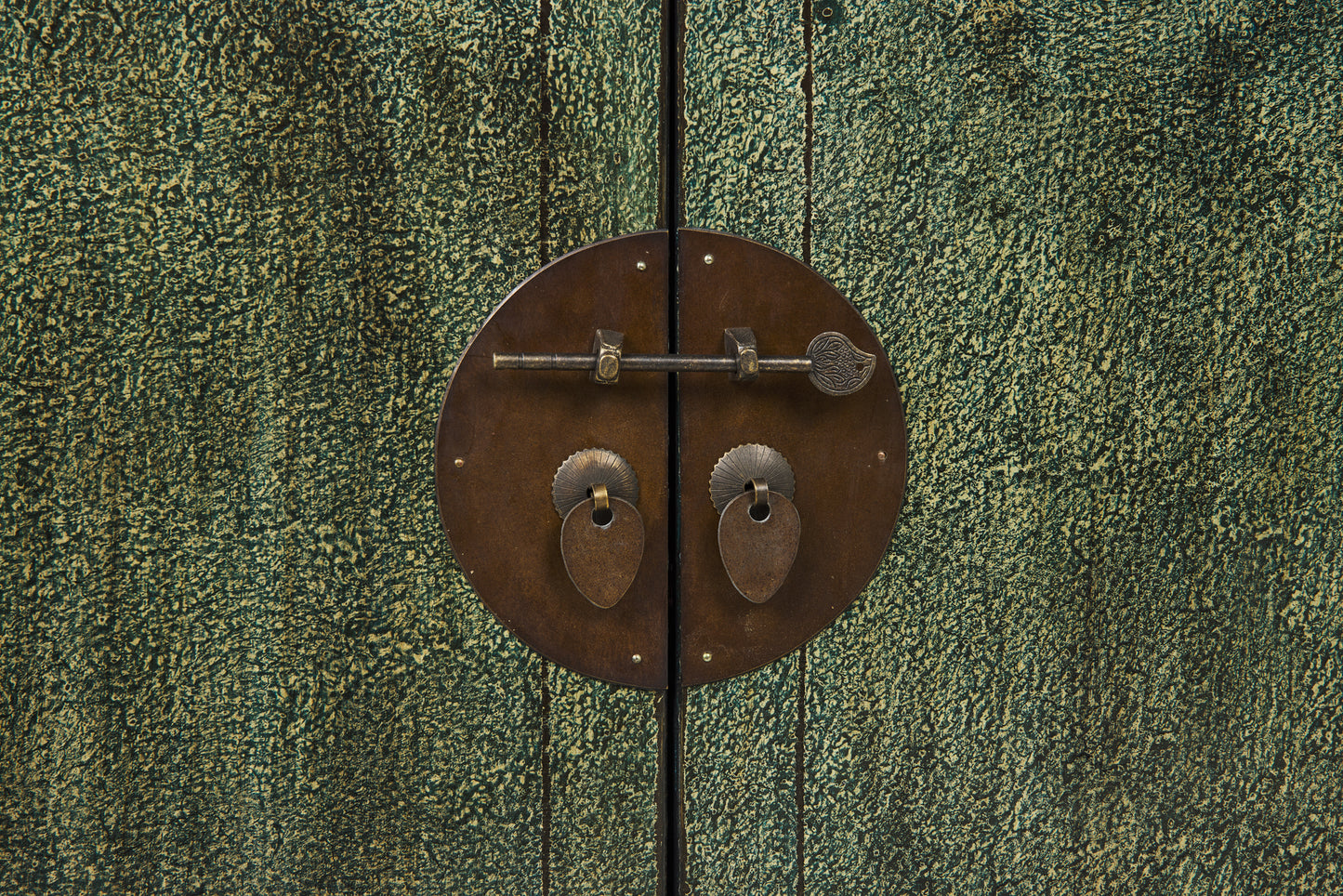 Mobile credenza stile cinese in legno massiccio 2 ante 2 cassetti