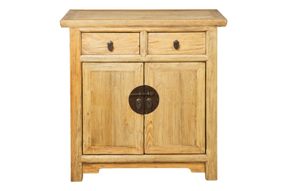 Mobile credenza stile cinese in legno massiccio 2 ante 2 cassetti