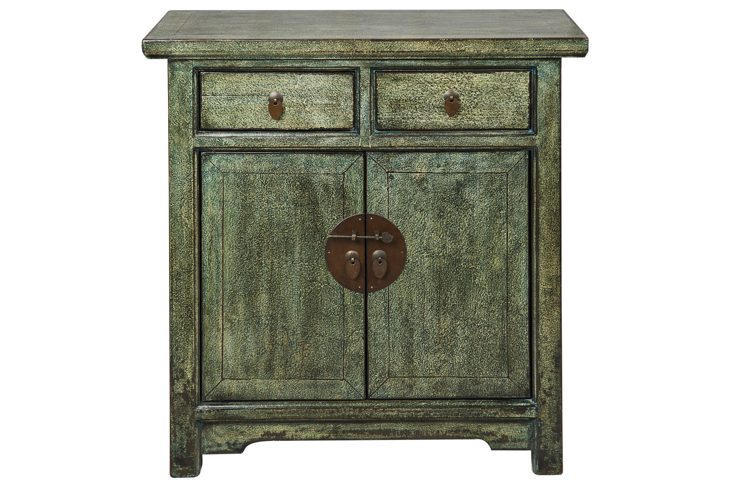 Mobile credenza stile cinese in legno massiccio 2 ante 2 cassetti