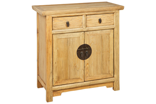 Mobile credenza stile cinese in legno massiccio 2 ante 2 cassetti