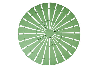 Tavolo ferro da giardino verde