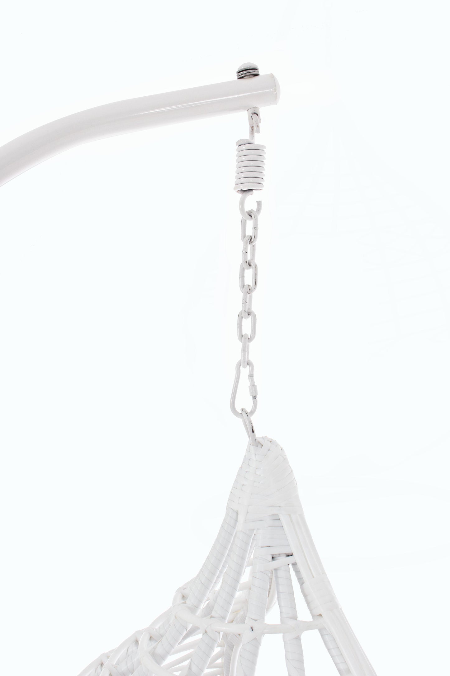 Poltrona sospesa goccia outdoor con cuscini sfoderabili - Bianco -SPEDIZIONE GRATUITA- lapagoda.net