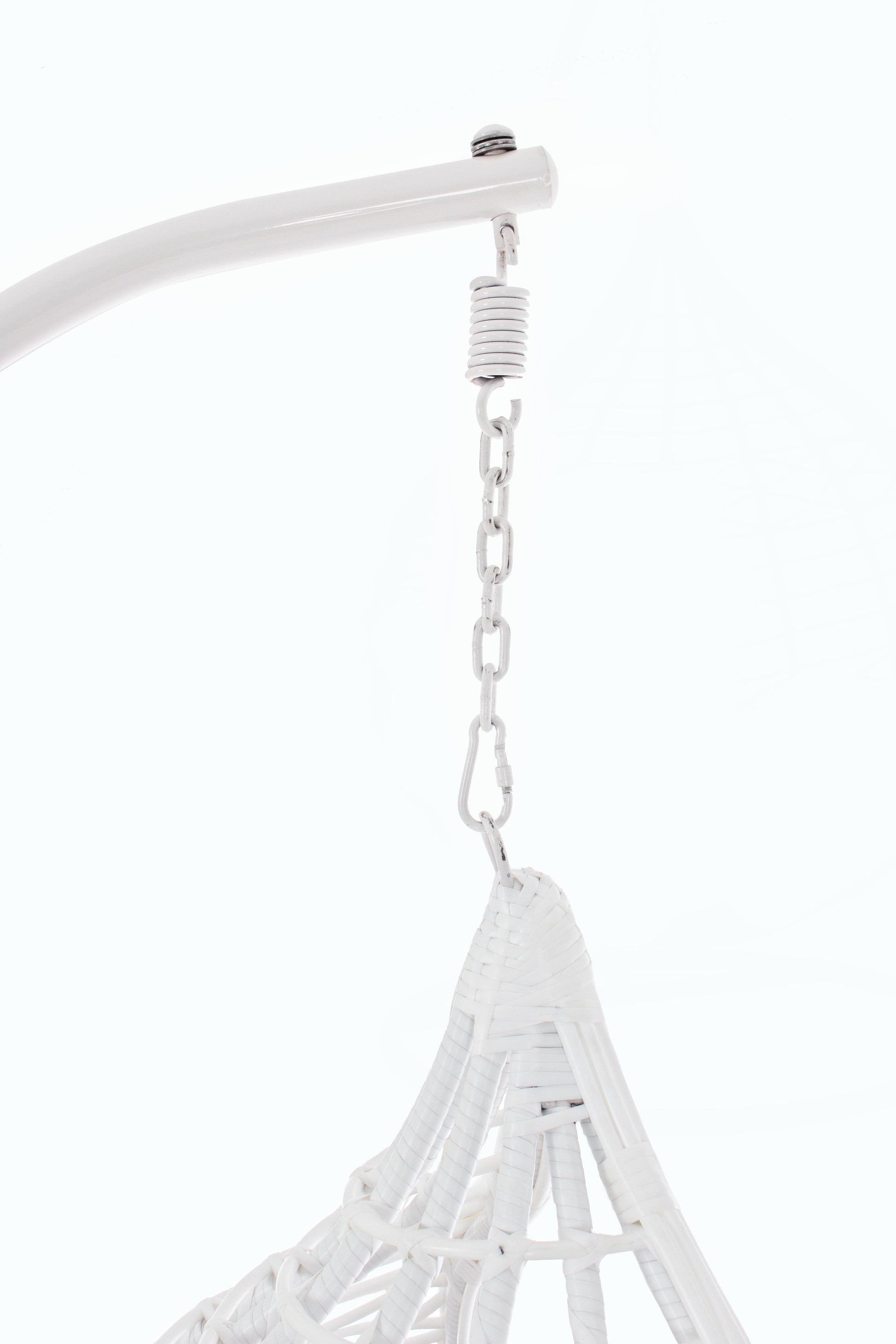 Poltrona sospesa goccia outdoor con cuscini sfoderabili - Bianco -SPEDIZIONE GRATUITA- lapagoda.net