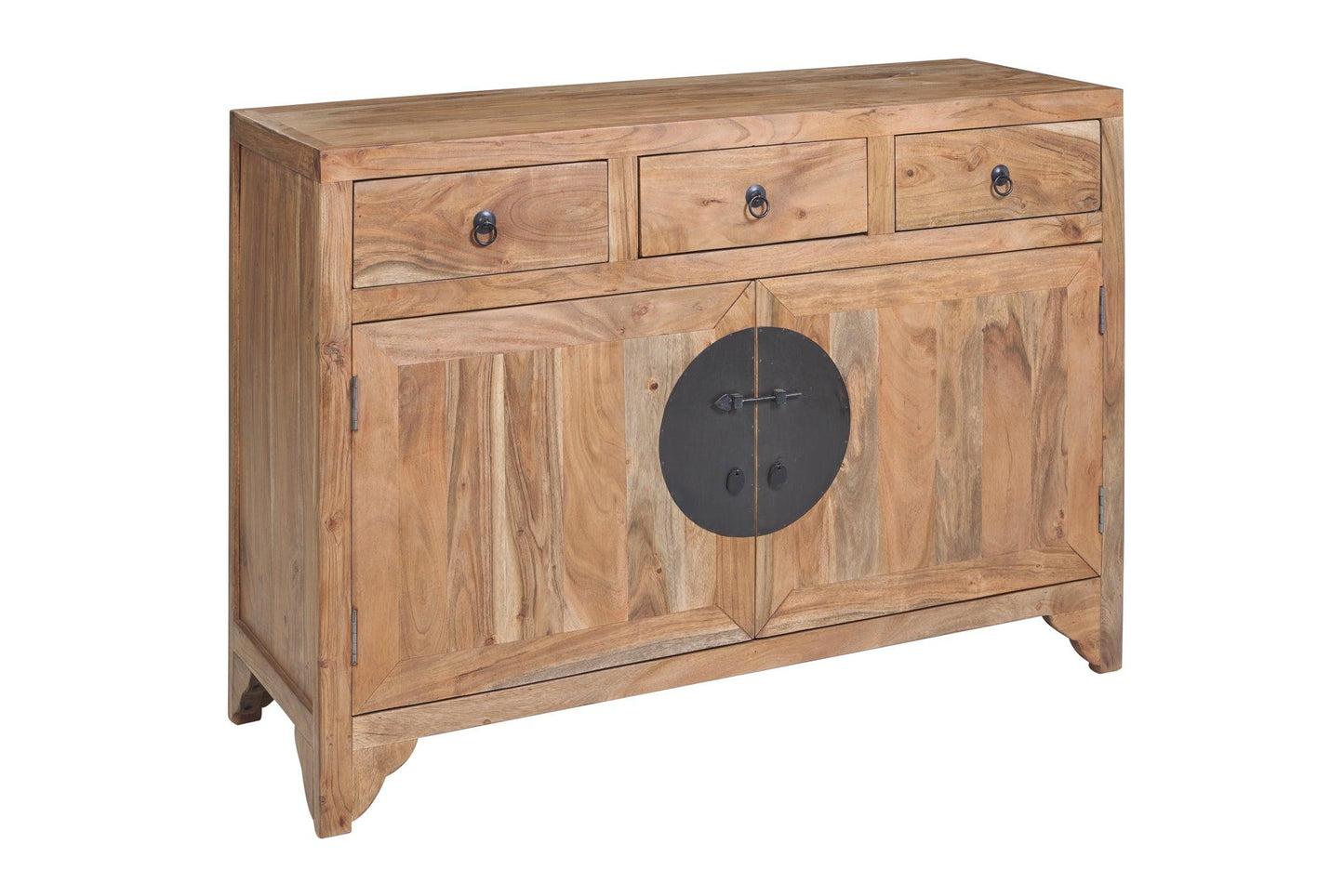 Credenza cinese in legno massello Naturale 2a 3c - lapagoda.net