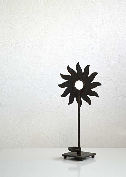 candelabro in ferro battuto 