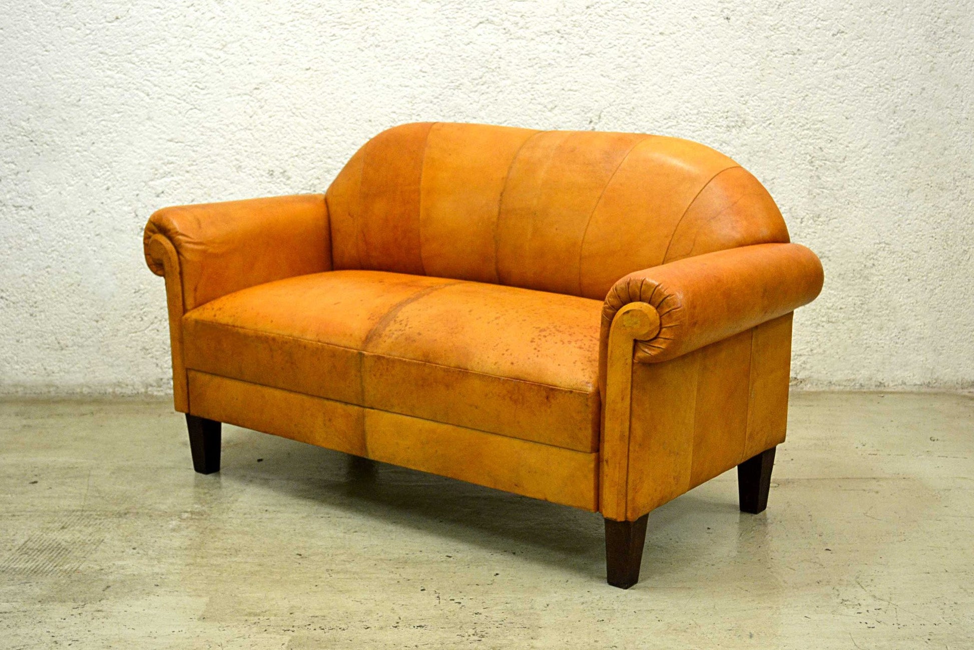 Divano in Pelle Epoca Coloniale - lapagoda.net